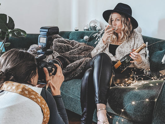 Unleashing the 'Disco Couture': A Glamorous Photoshoot for the Upcoming Xmas Party Season
