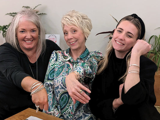 Our Hand Stamped Bangle Workshop