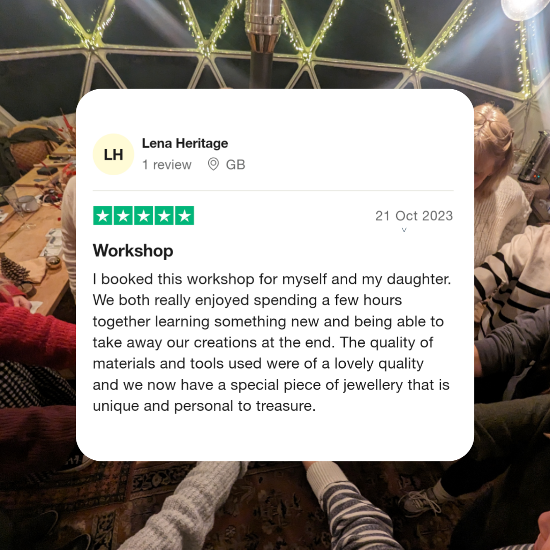 Workshop  |  Handstamped Jewellery (Fenland Hideaway)