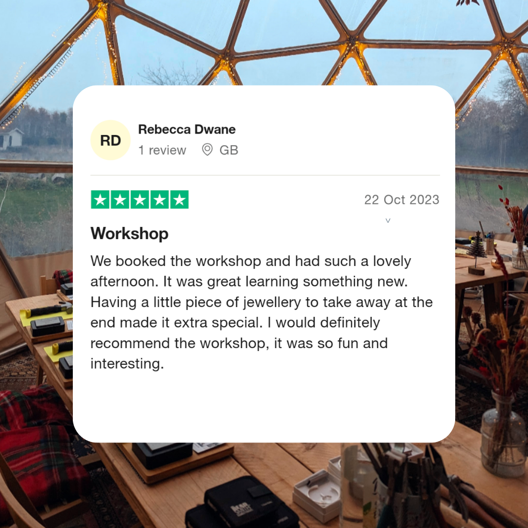 Workshop  |  Handstamped Jewellery (Fenland Hideaway)