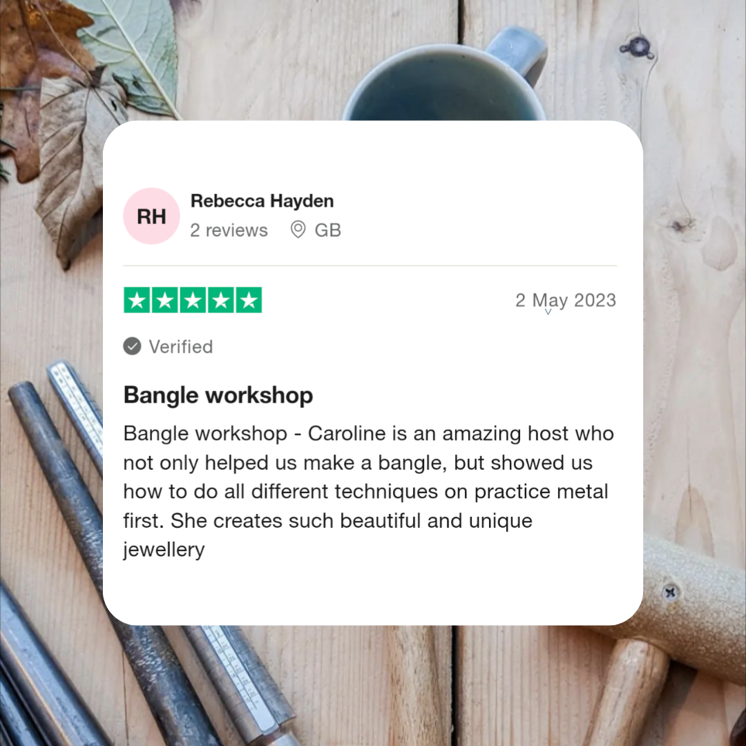 Workshop  |  Handstamped Jewellery (Fenland Hideaway)