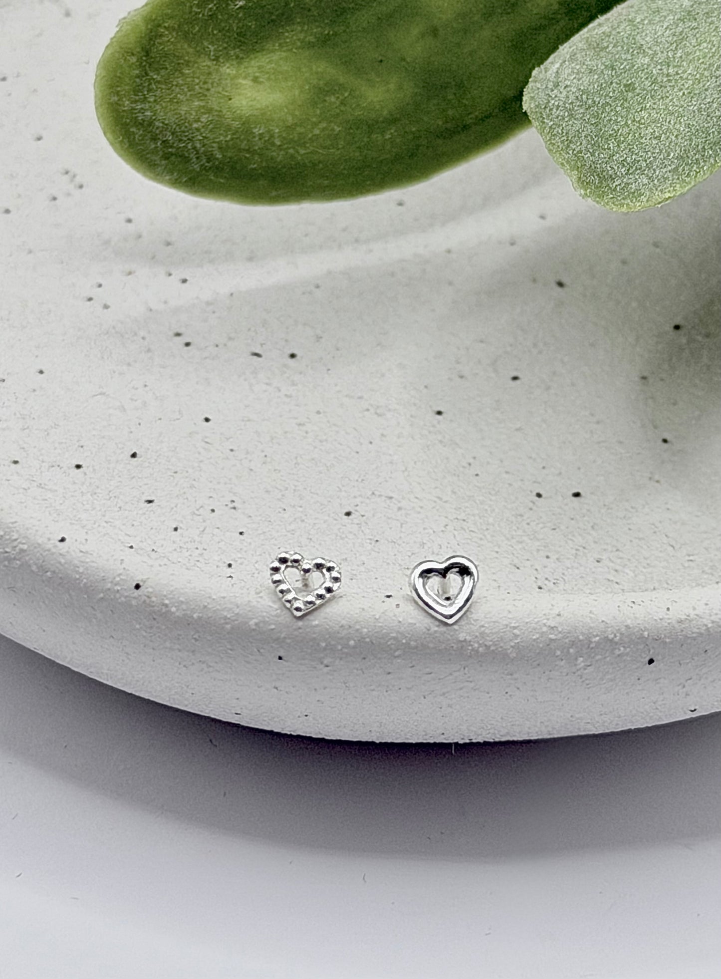 Studs | Heart Set