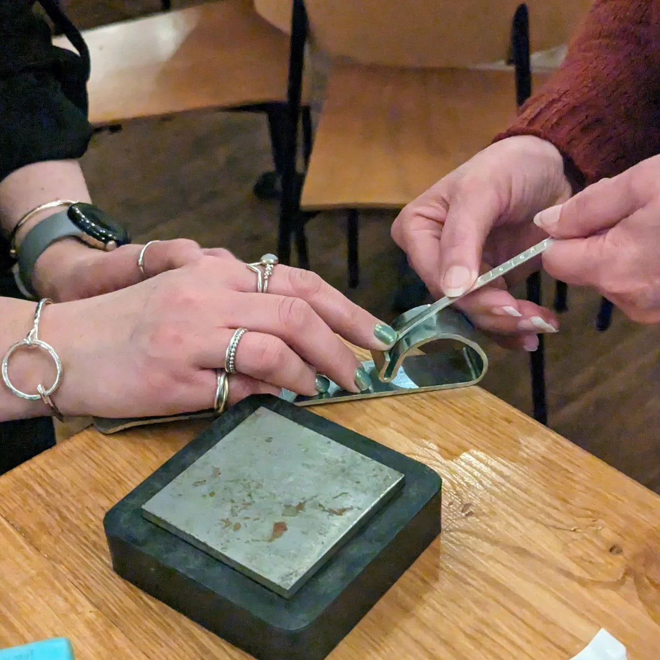 Workshop | Handstamped Bangle (The Sycamore)