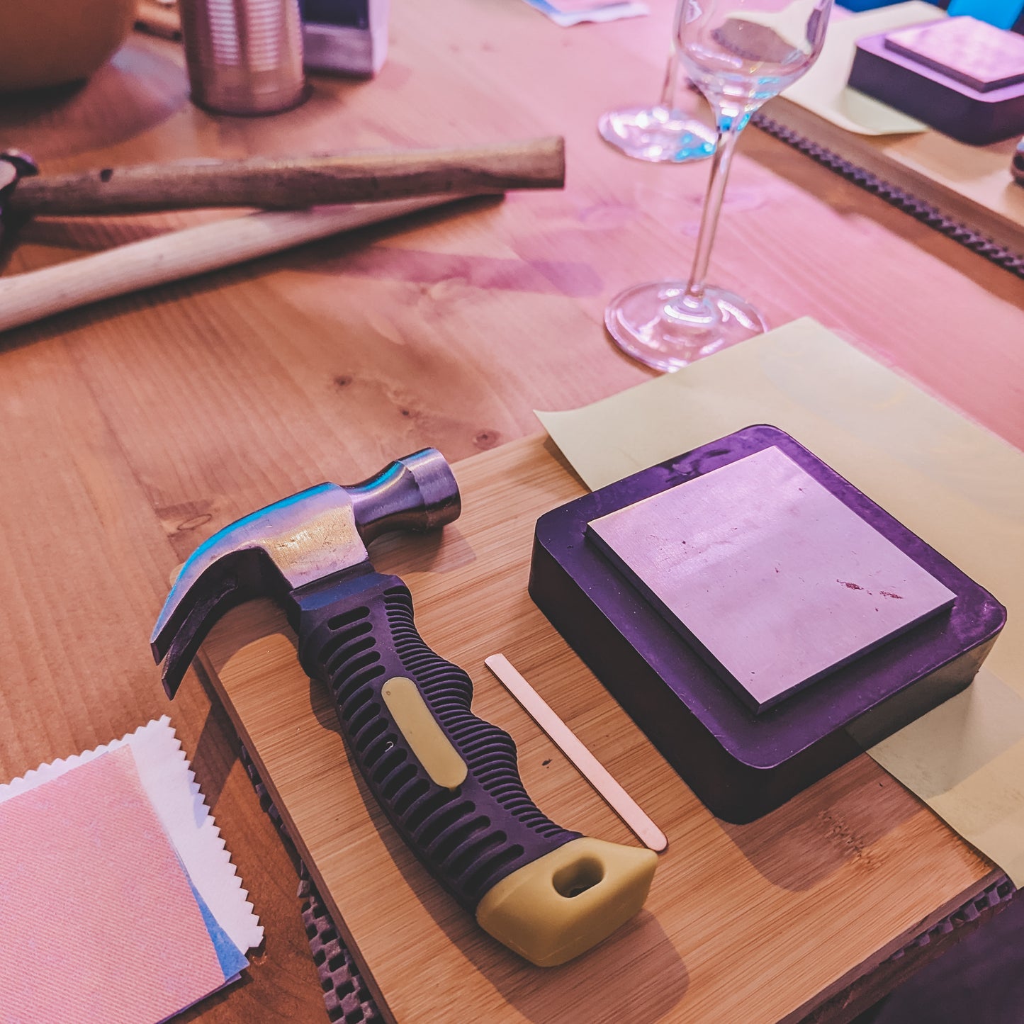 Festive Workshop | Hand Stamped Jewellery