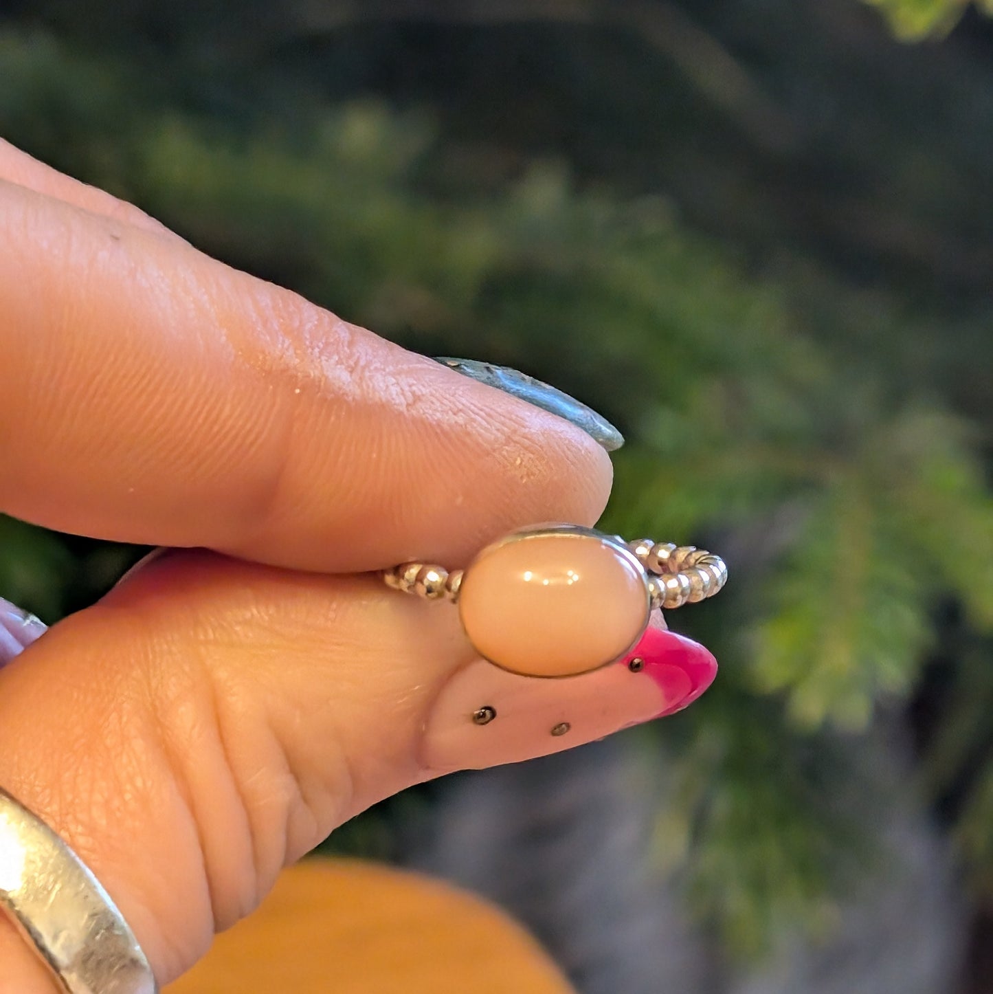 - Gemstone Ring | Special Pink Opal