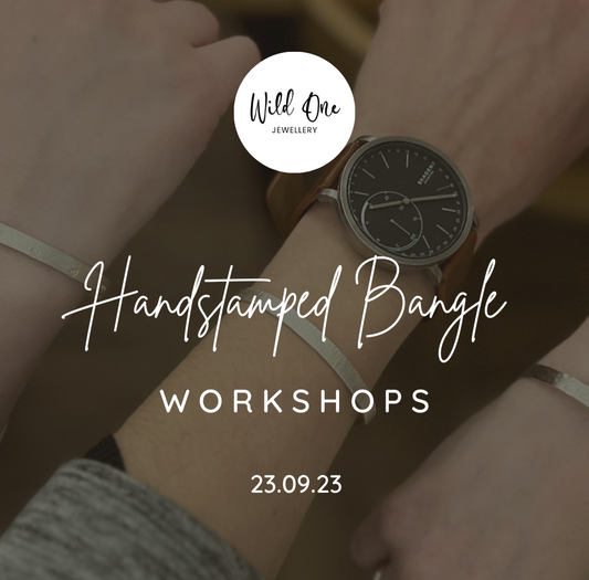Workshop  |  Handstamped Bangle (The Sycamore)