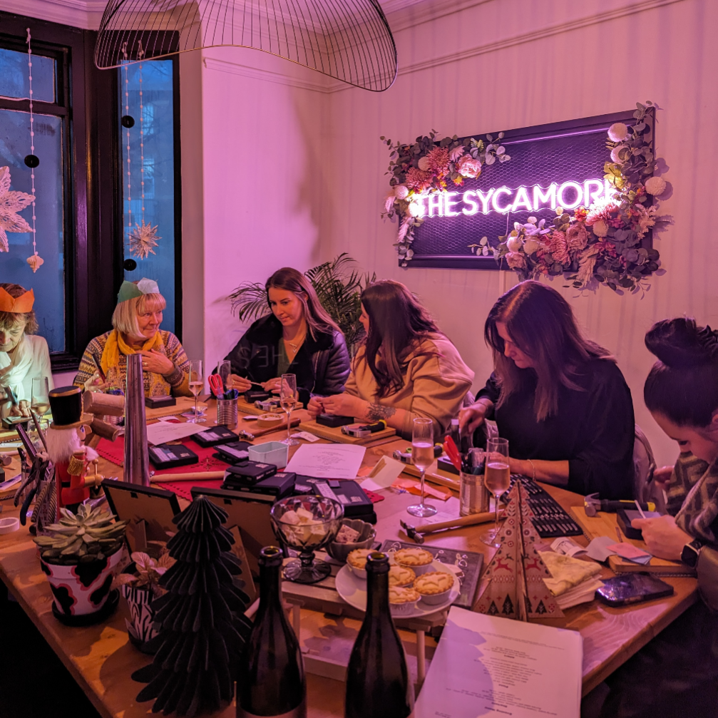 Festive Workshop 2 | Handstamping (The Sycamore)