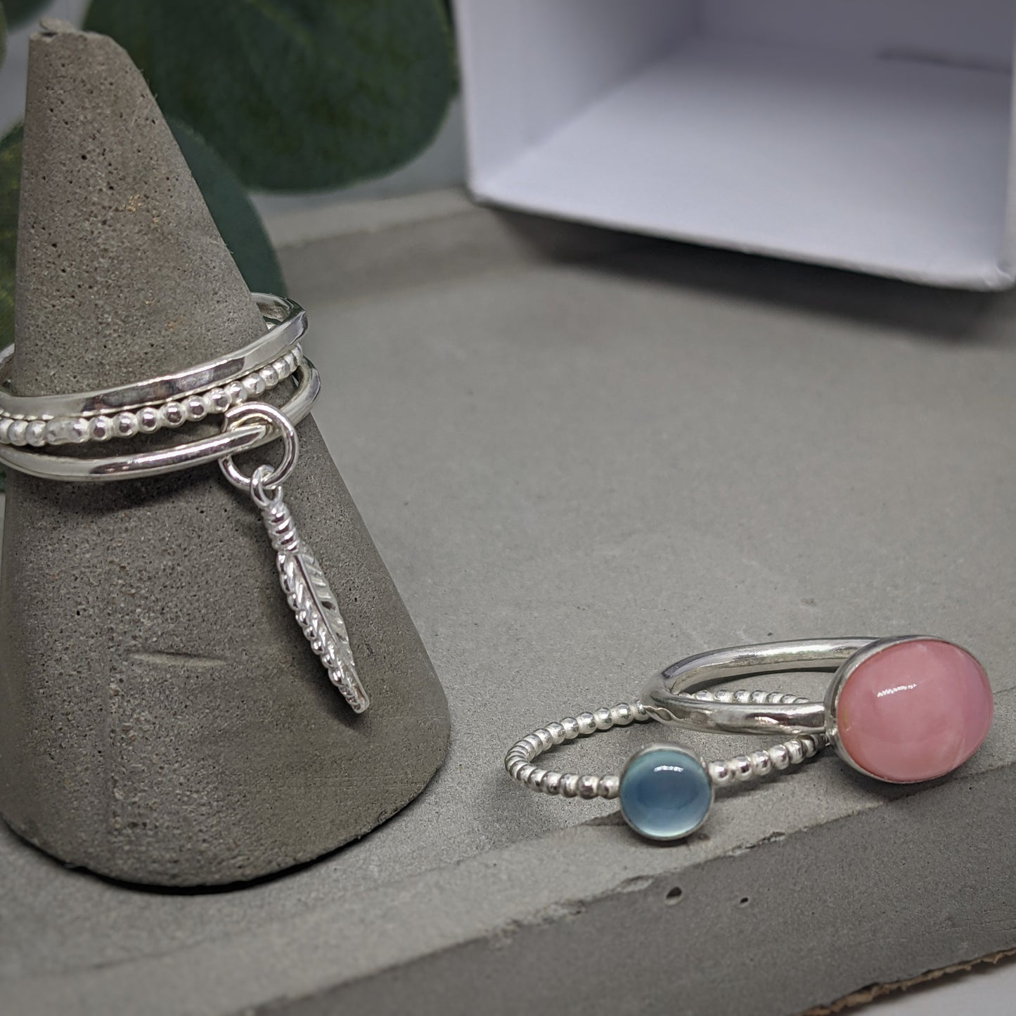 - Gemstone Ring | Special Pink Opal