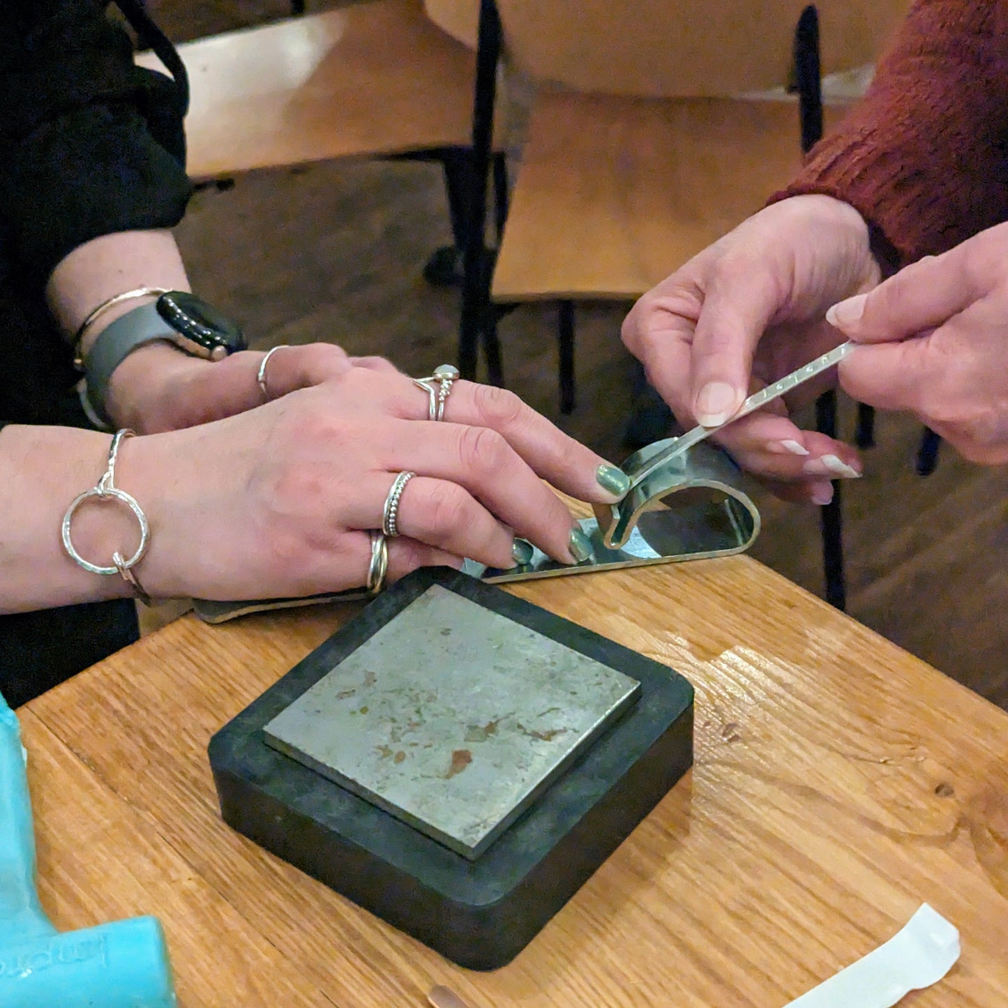 Workshop | Handstamped Bangle (The Oaks)