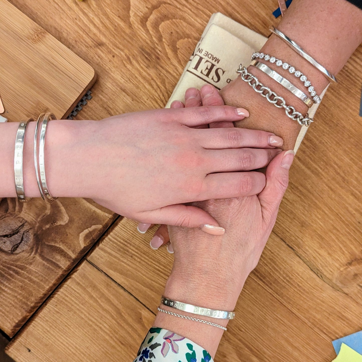 Workshop | Handstamped Bangle (The Oaks)