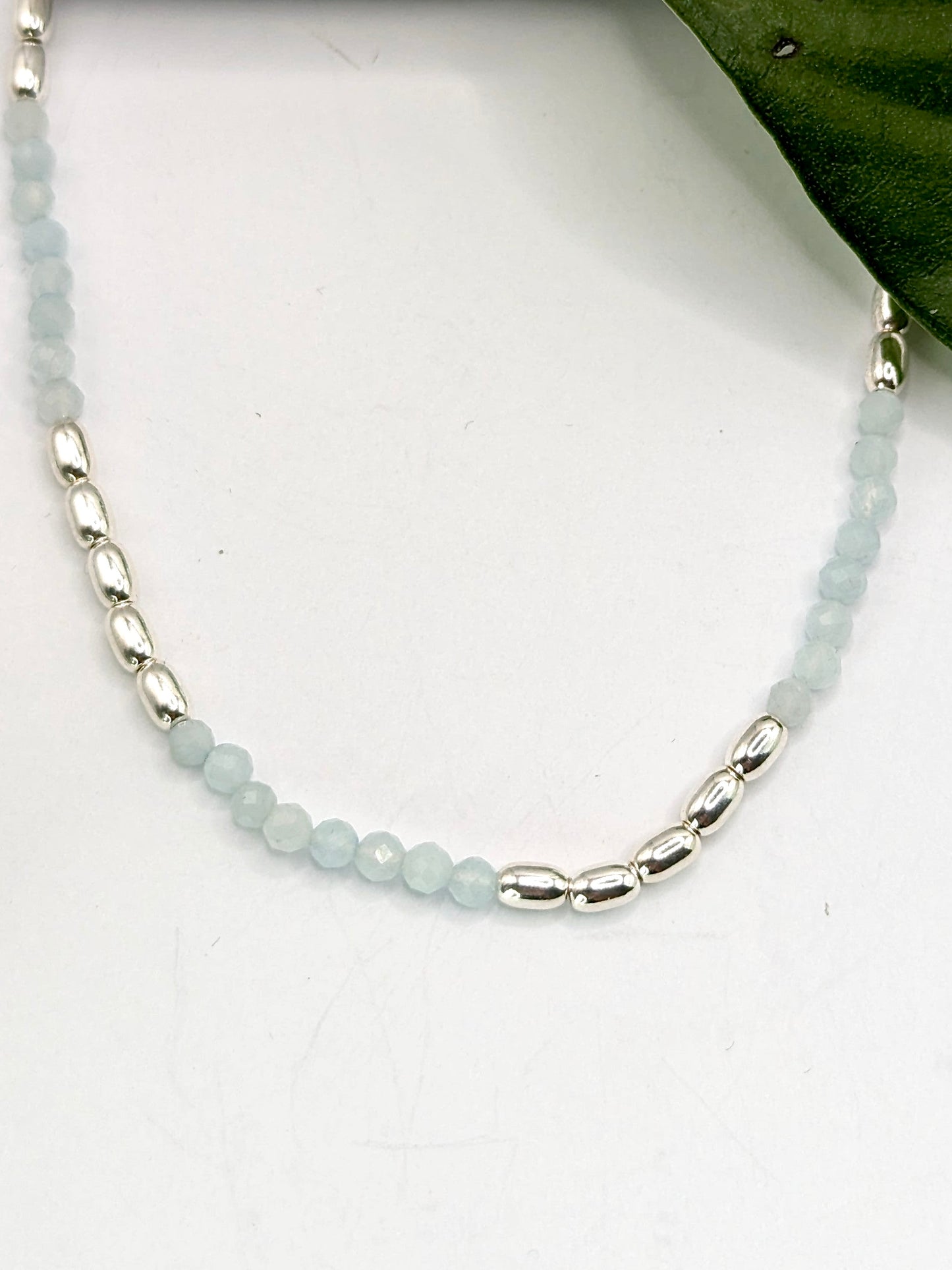 Choker | Aqua Chalcedony