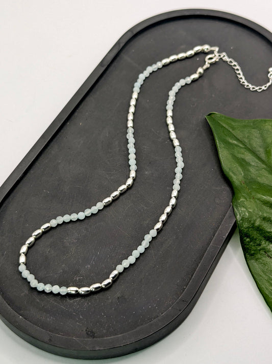 Choker | Aqua Chalcedony