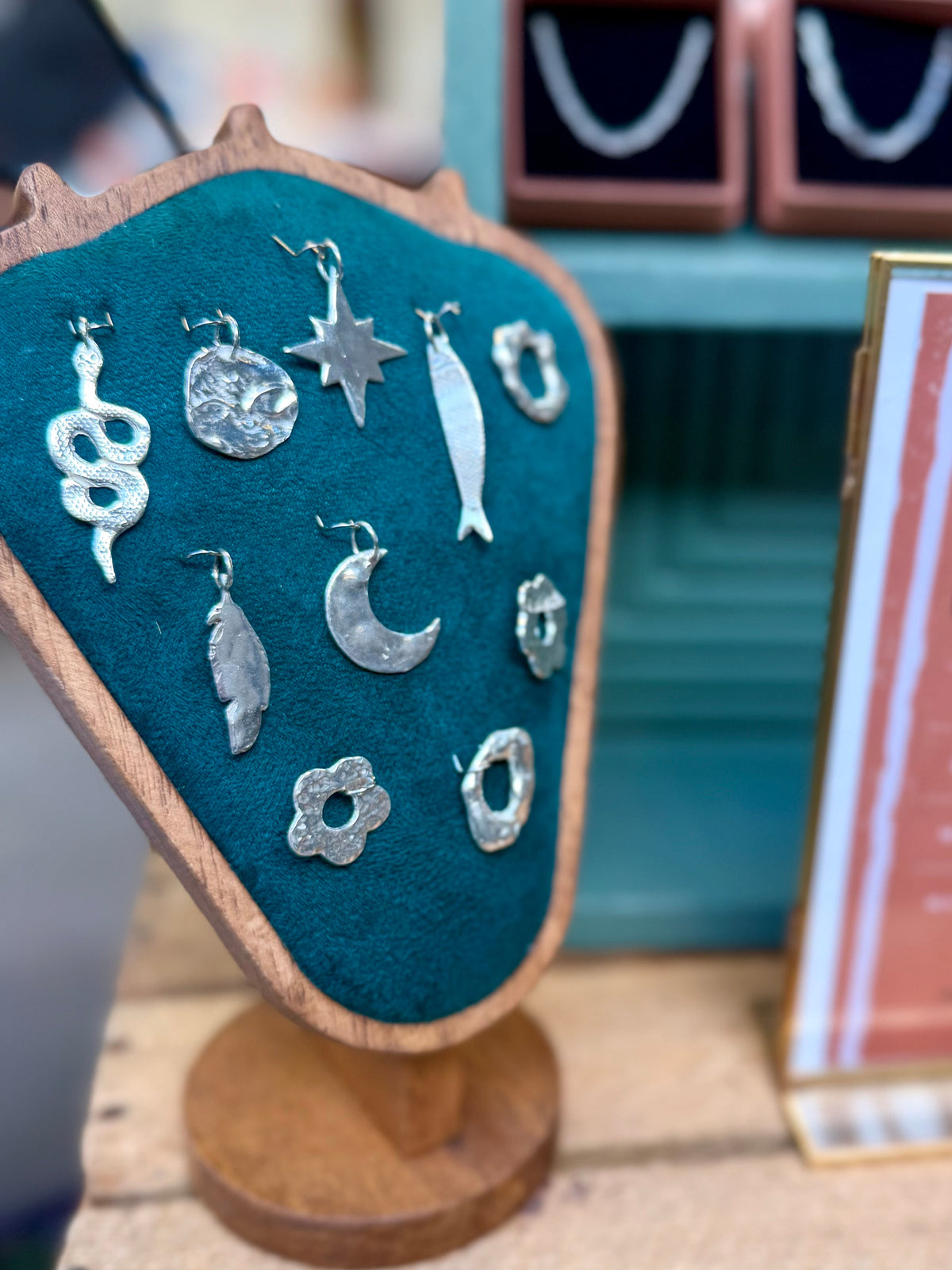 Little talismans, inspired by the wild.

Handcrafted from recycled sterling silver, each charm has its own character, texture and story. Choose your favourite and build a collection that means something to you.