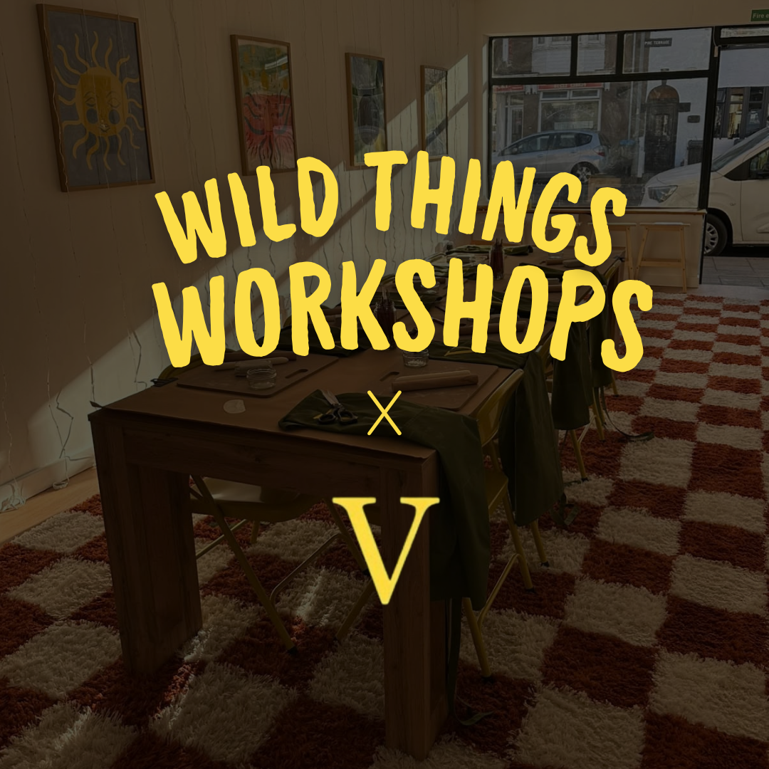 Wild Things Metal Play jewellery workshop setup at V Creative Space on Burton Road in Lincoln