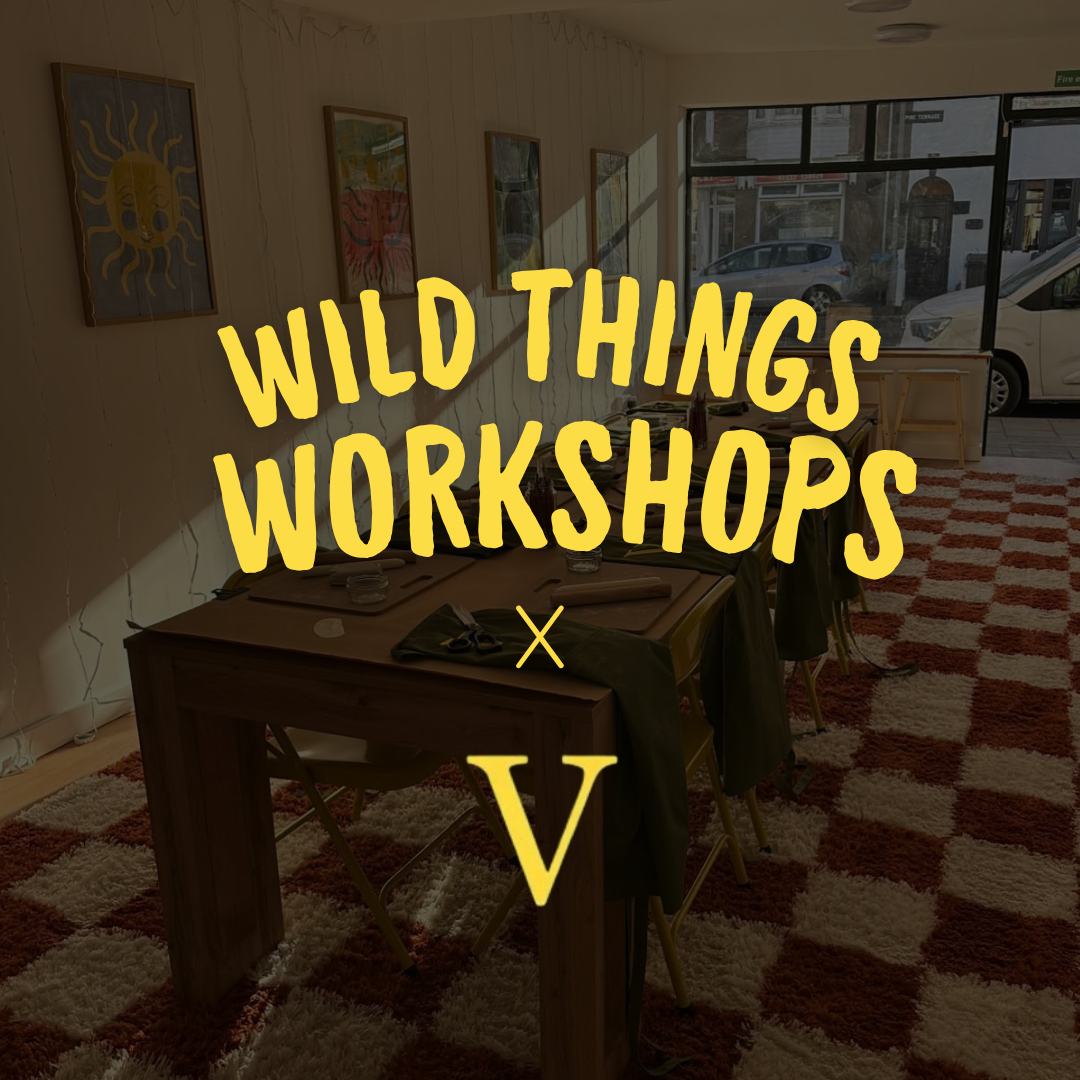 Wild Things Metal Play jewellery workshop setup at V Creative Space on Burton Road in Lincoln
