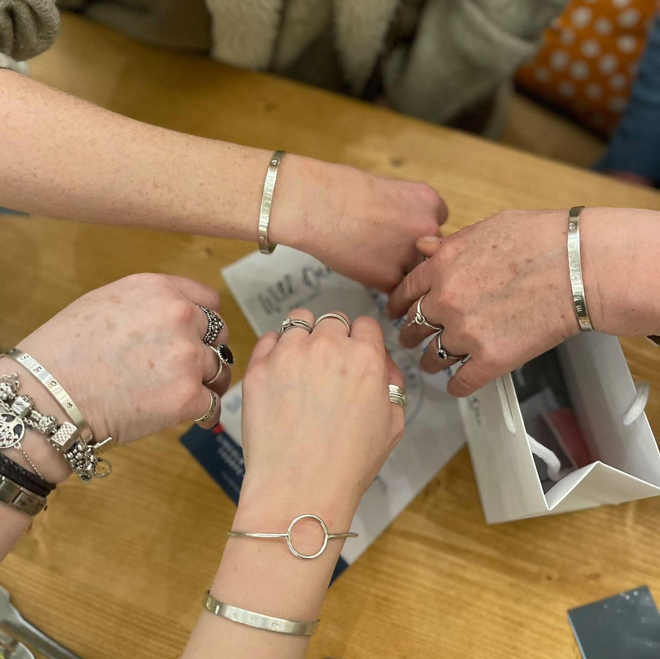 Workshop  |  Handstamped Bangle (The Oaks)