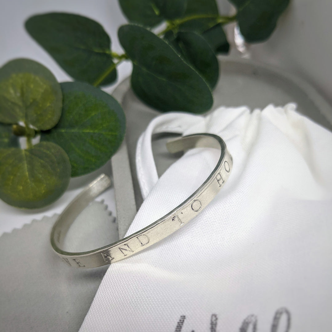 Workshop  |  Handstamped Bangle (The Oaks)