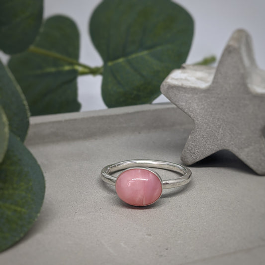 - Gemstone Ring  |  Special Pink Opal